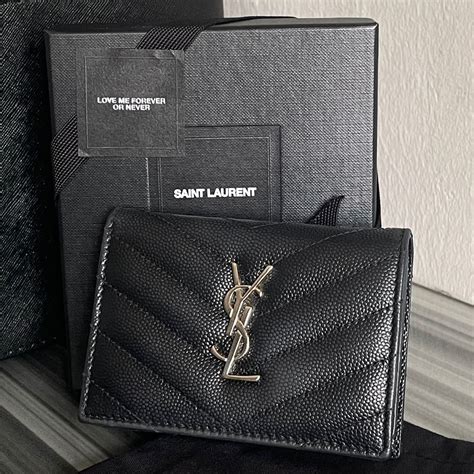 carteras de ysl|ysl card holder wallet.